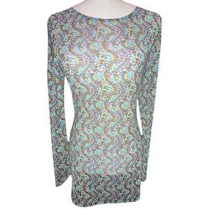 NWTs Gonza Long Sleeve Mini Dress Size Large
